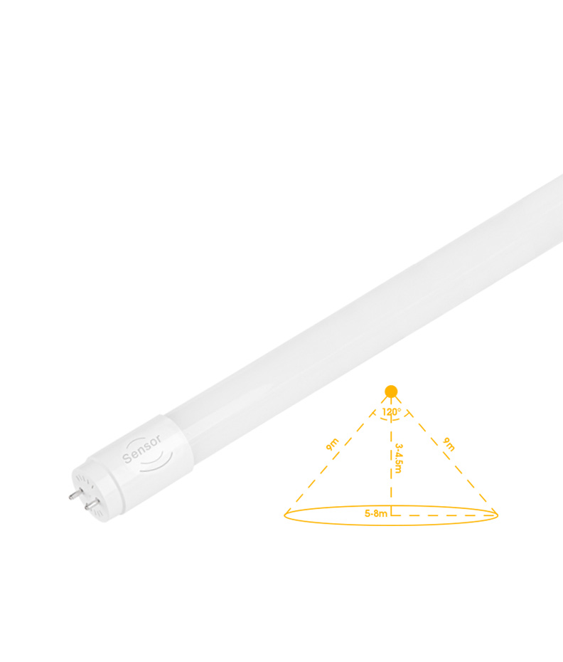 T8 Microwave Motion Detective LED Tube