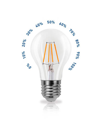 Deep Dimming Functional Lighting LED Filament Bulb(Dimmer Control)