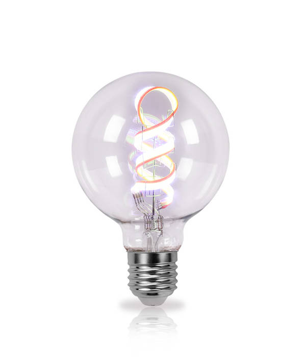 WIFI Control Functional Lighting LED Filament Bulb(RGB+W & Dimming)