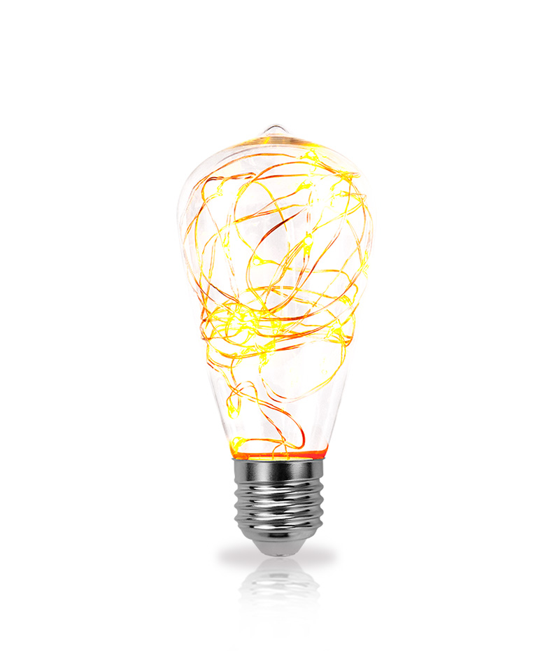 Copper Wire Decorative Lamp