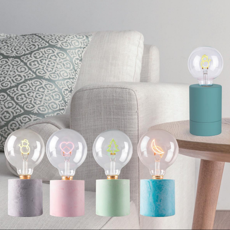 Decorative Table Lamp Base (Lime)