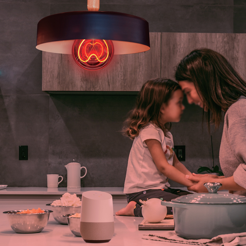 Smart LED Filament Bulb (WIFI & Bluetooth Control)