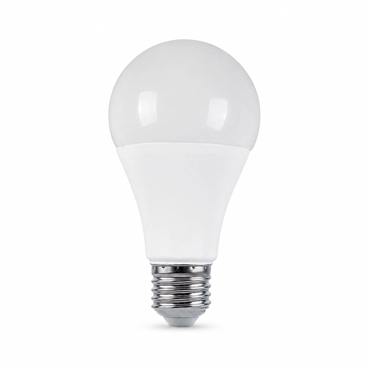A70 diffused LED SMD bulb on white background