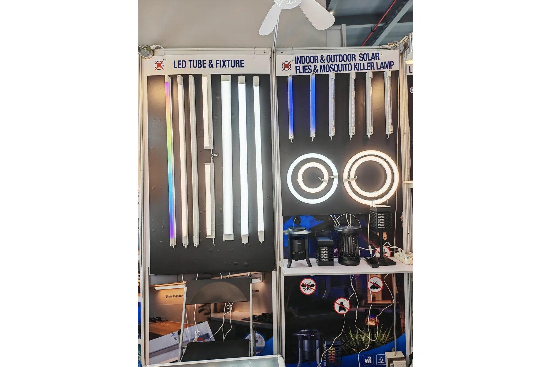 LED tube and decorative lighting display at the 2026 Spring Canton Fair