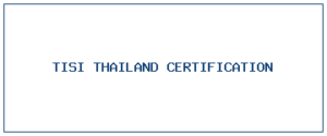 TISI Thailand Certification certification mark