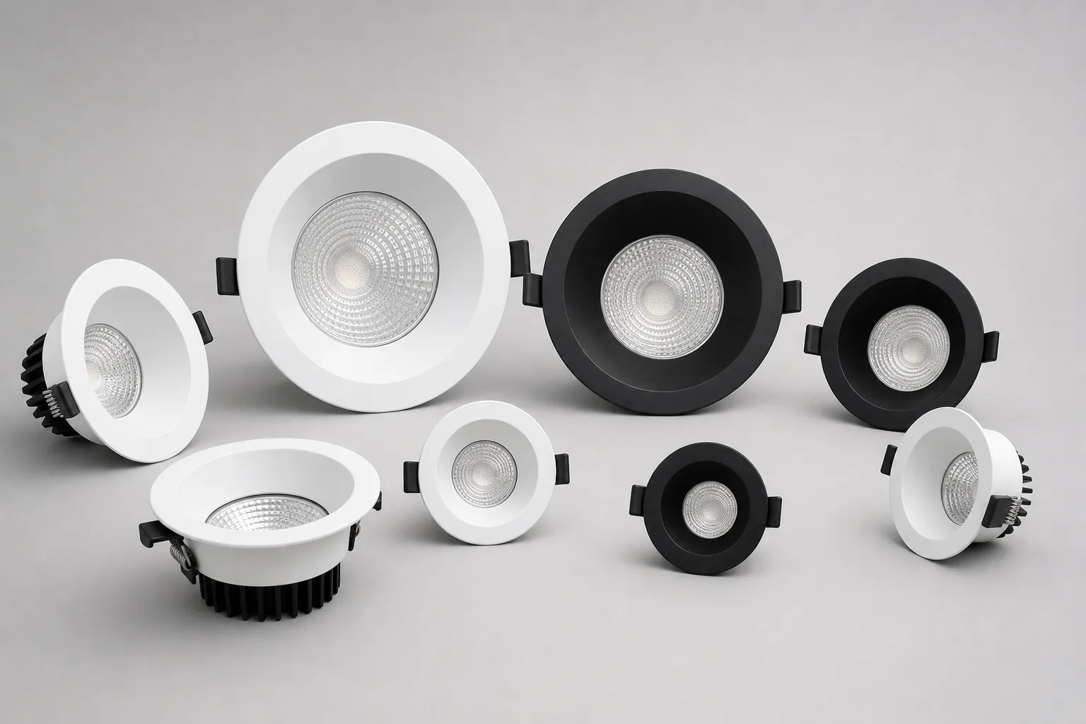 Representative commercial LED downlight product family