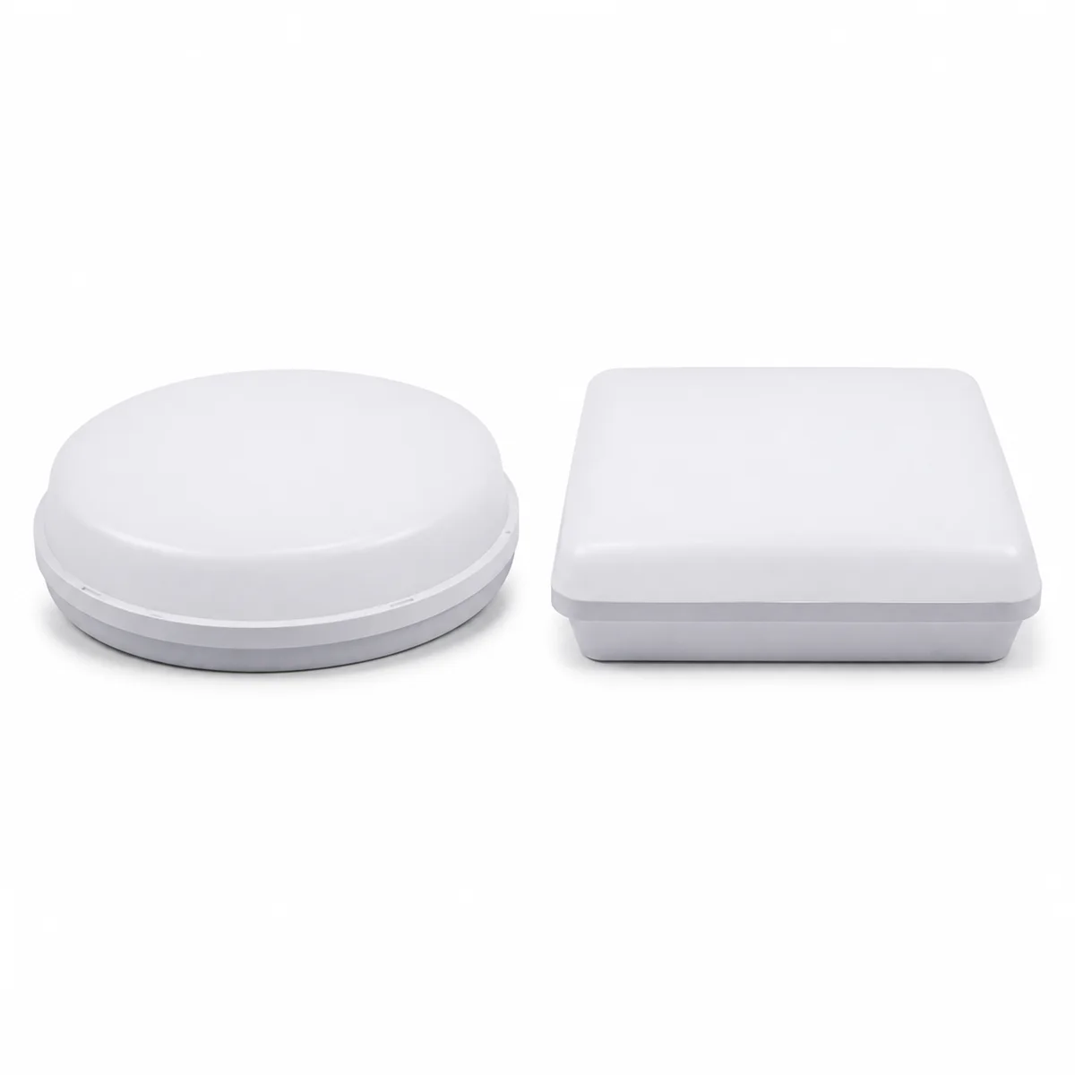HY04 full-PC surface-mounted ceiling light in round R and square S housings