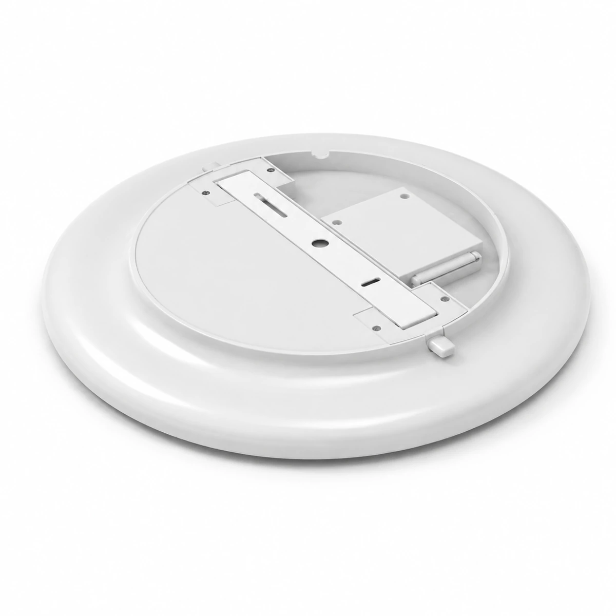 Rear view of round HY07 shallow full-PC surface-mounted ceiling light