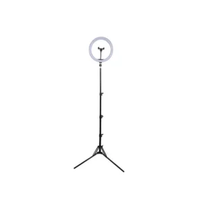 RGB and CCT Selfie Ring Light Series on a white background