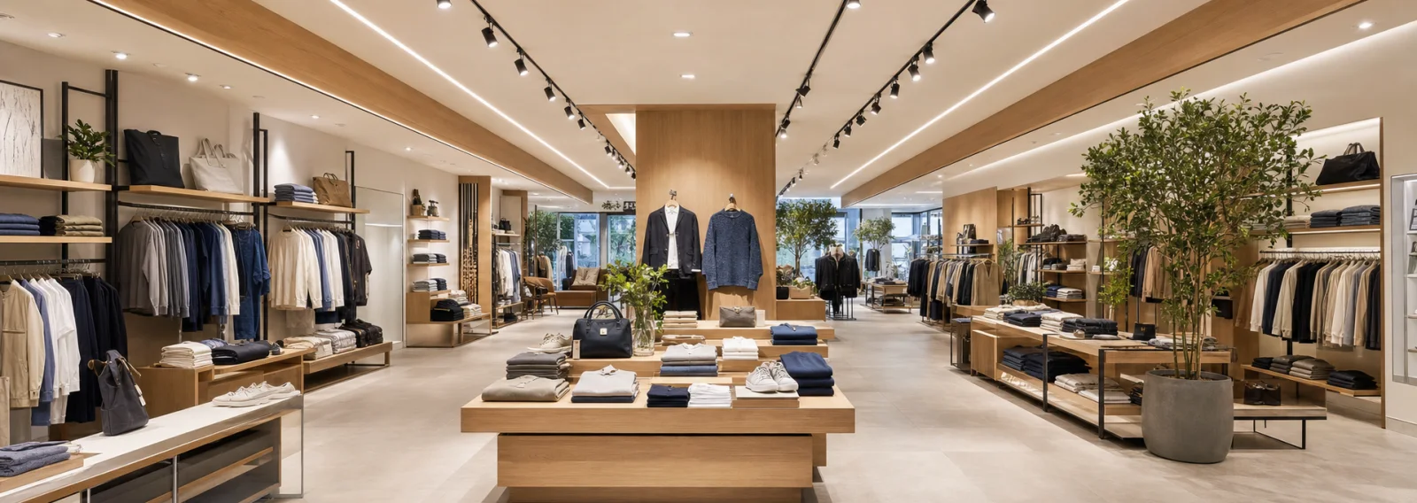 Commercial retail lighting application