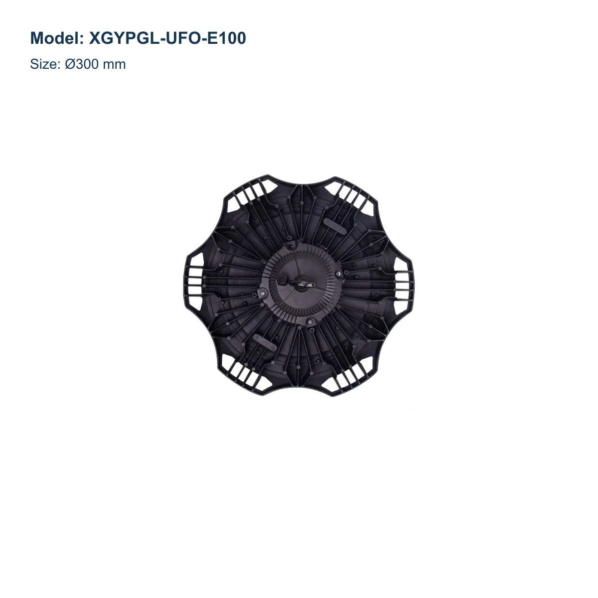 XGYPGL-UFO-E100 horticultural UFO LED high bay, Ø300 mm