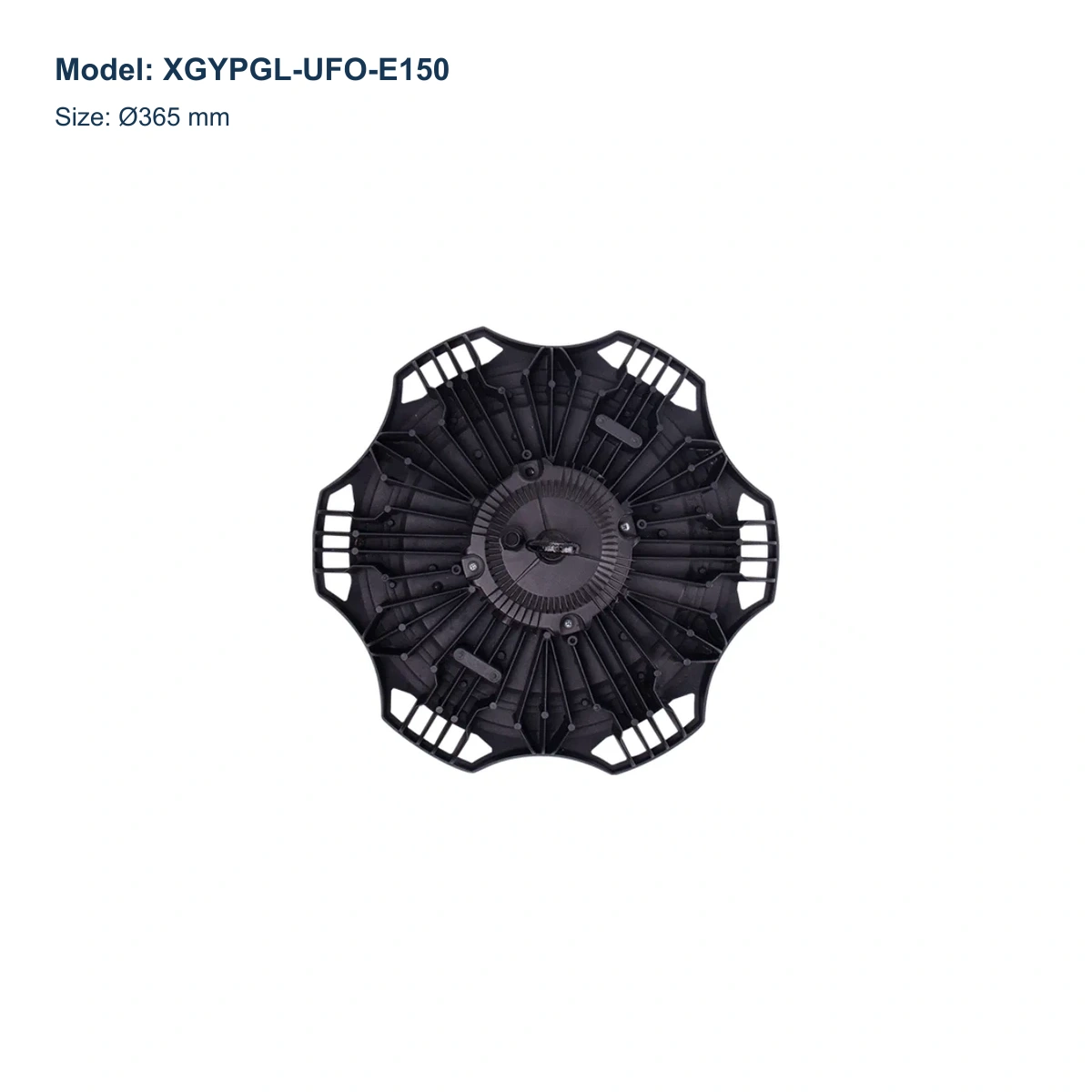 XGYPGL-UFO-E150 horticultural UFO LED high bay, Ø365 mm