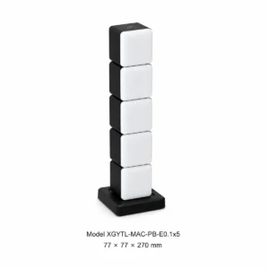 Five-cube modular LED table lamp XGYTL-MAC-PB-E0.1x5