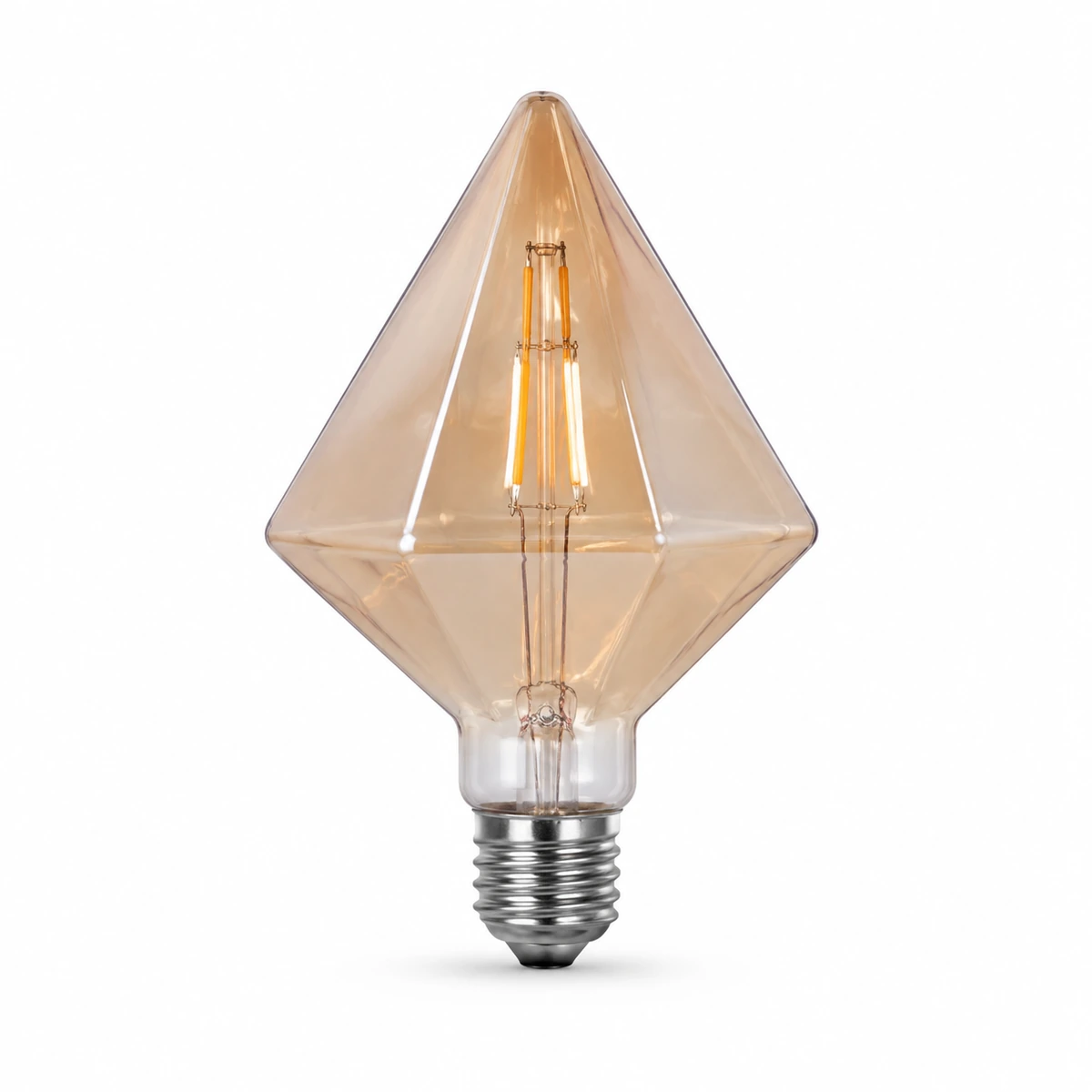 Decorative Special-Shape LED Filament Bulbs on a white background