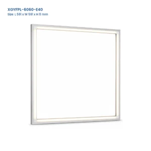XGYFPL-6060-E40 white RGB+CCT LED panel, 591 x 591 x 11 mm