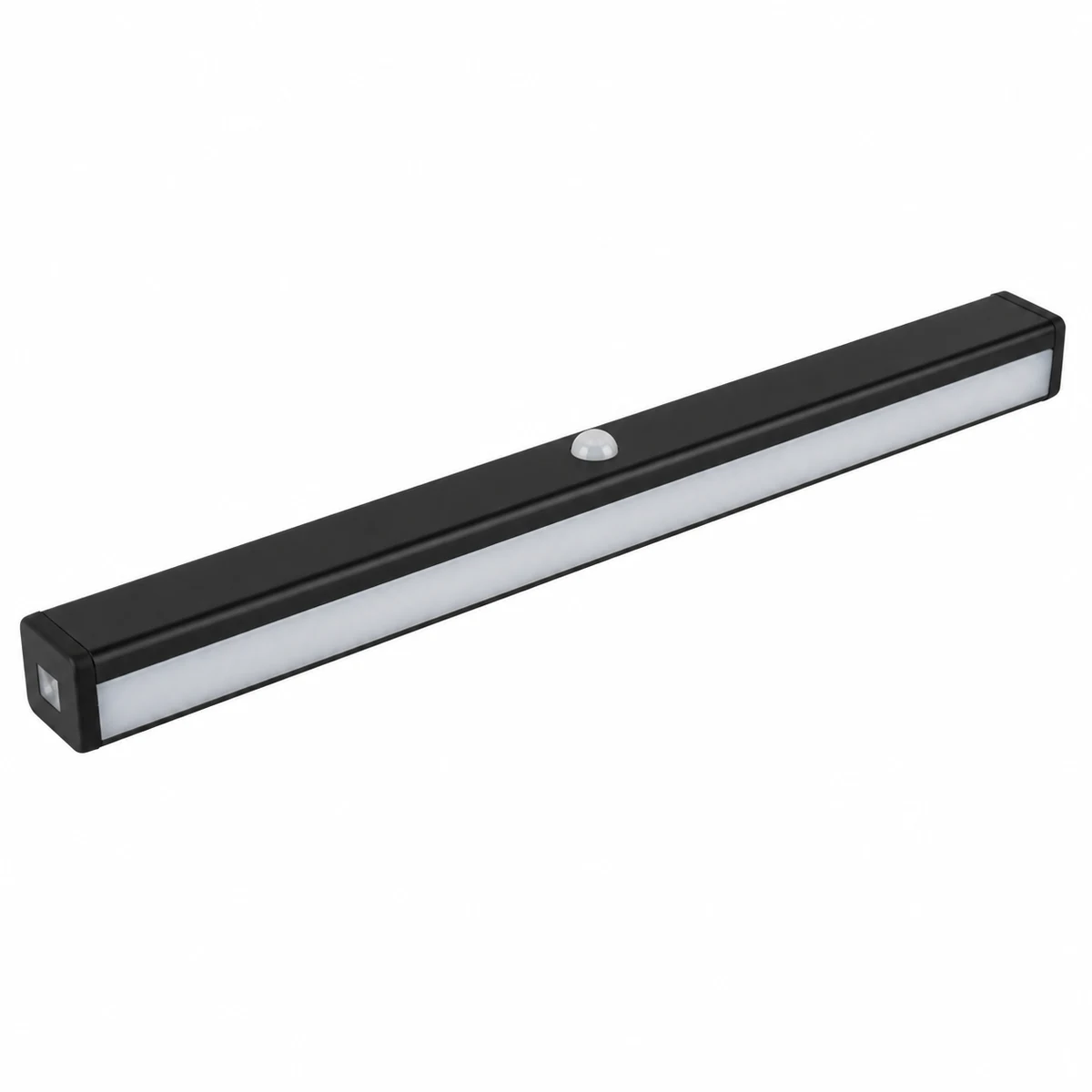 Black XGYUCL-Z0-GYD-CCT sensor cabinet light on a white background