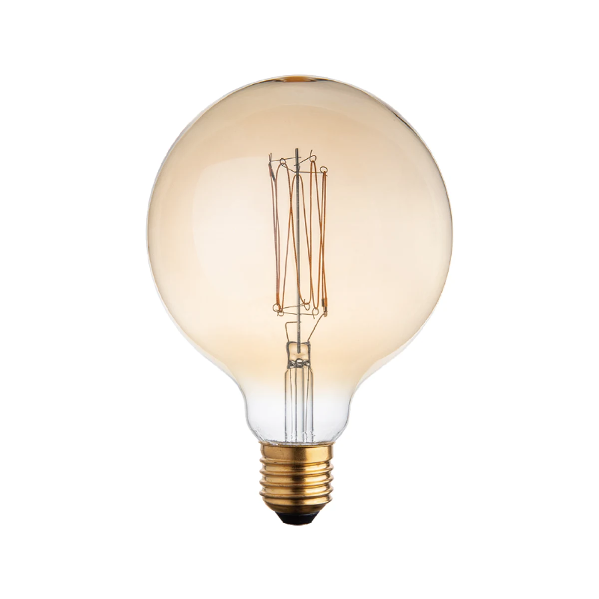 Ultra Slim Flexible Filament LED Bulbs - ultra slim globe amber