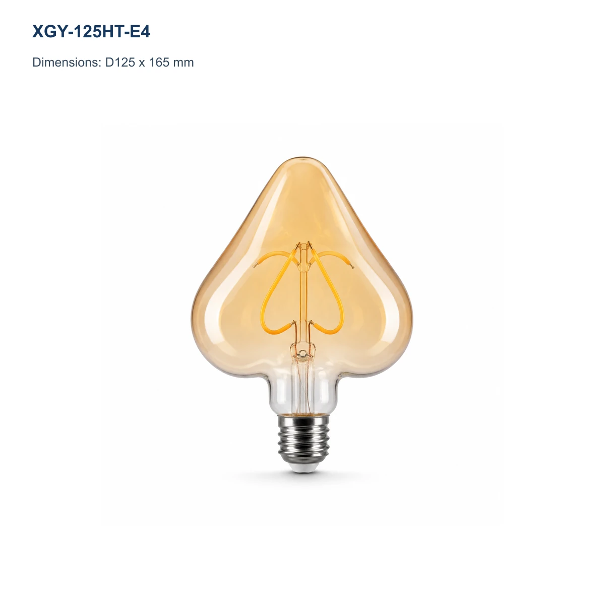 XGY-125HT-E4 decorative LED filament bulb model image