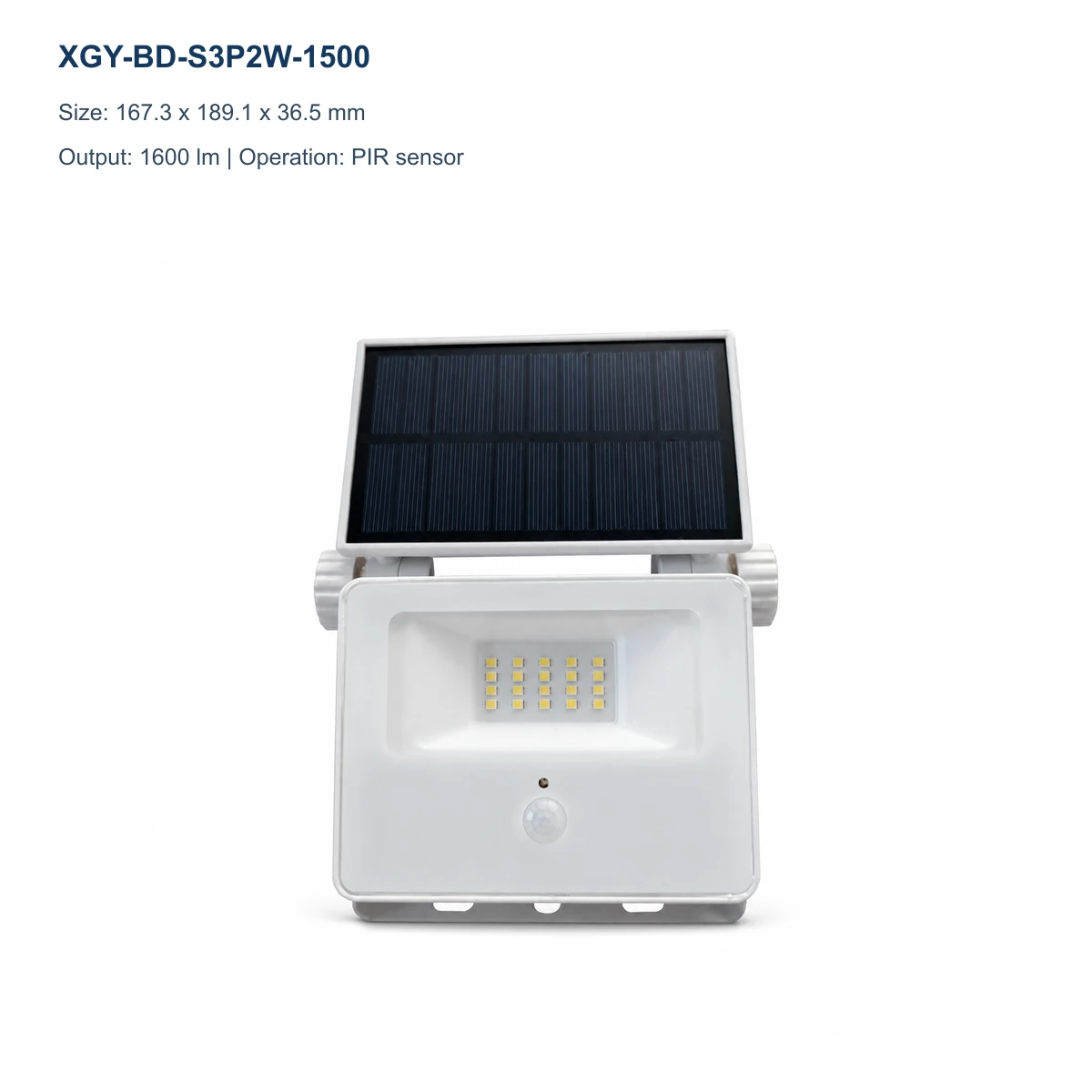 XGY-BD-S3P2W-1500 solar flood light model image