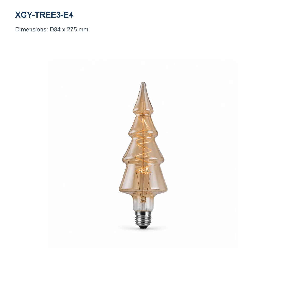 XGY-TREE3-E4 decorative LED filament bulb model image