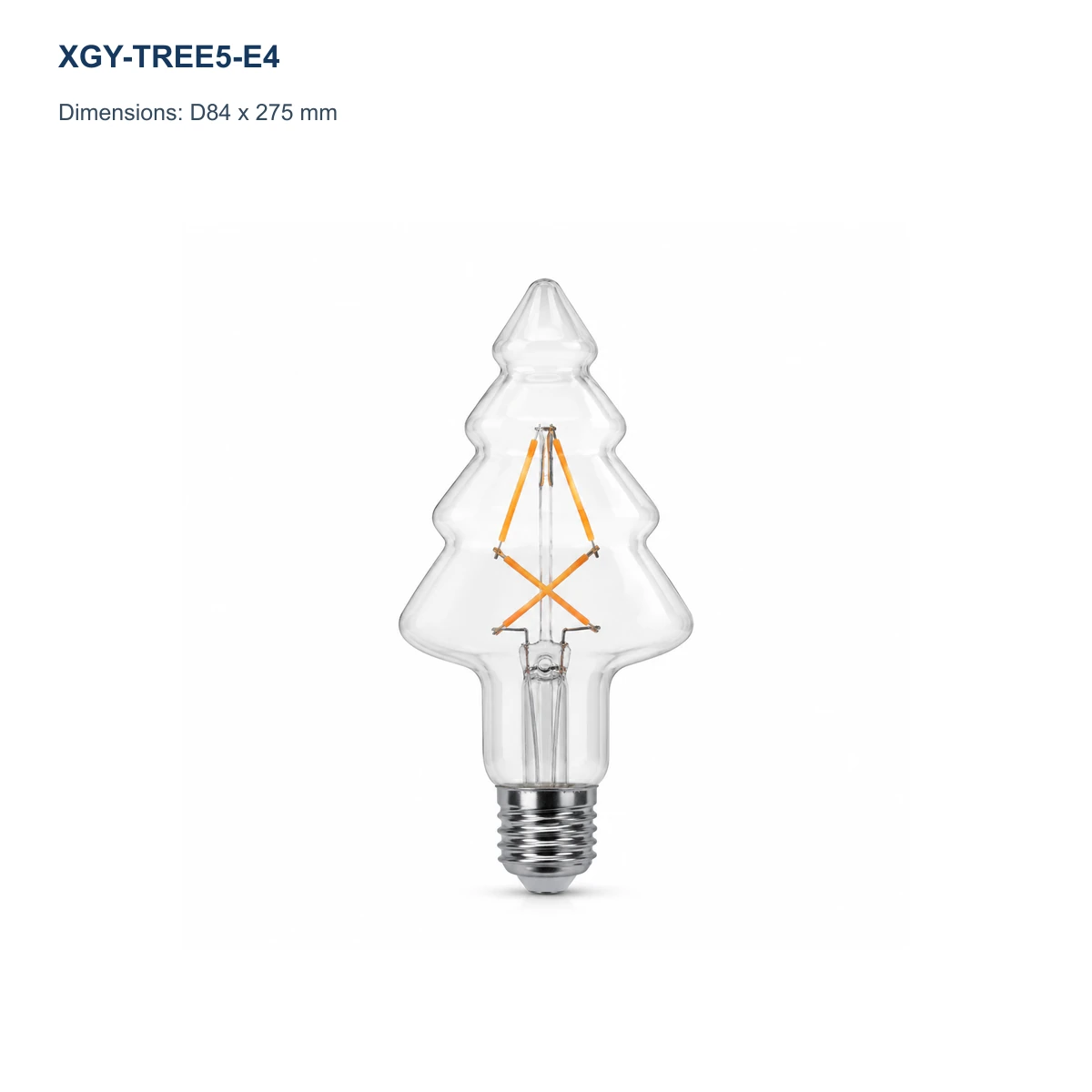 XGY-TREE5-E4 decorative LED filament bulb model image