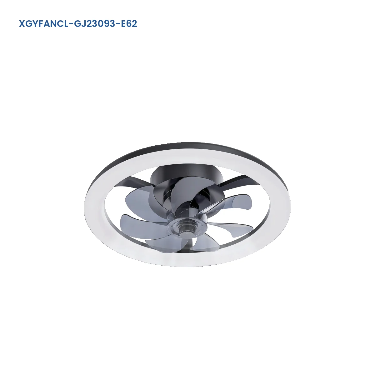 XGYFANCL-GJ23093-E62 ceiling-mount LED fan light without grid model