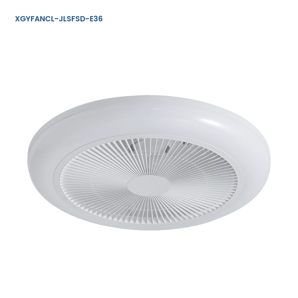 XGYFANCL-JLSFSD-E36 Ceiling-Mount RGB LED Fan Light with Grid model