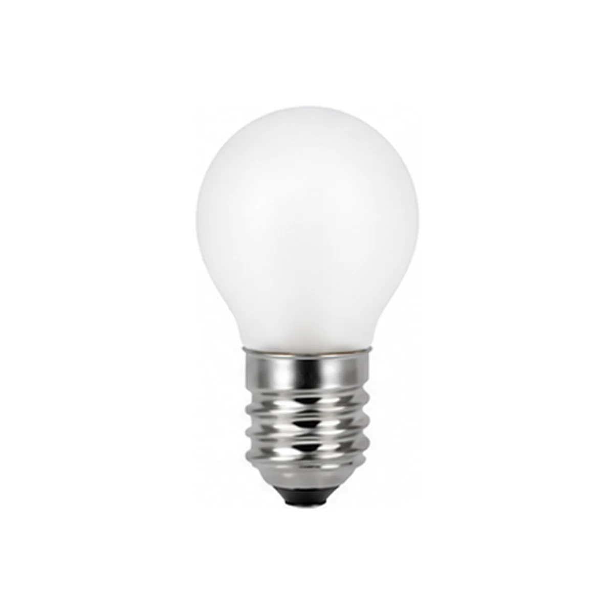 G40 frosted glass incandescent globe bulb, Dia. 40 x H 63 mm