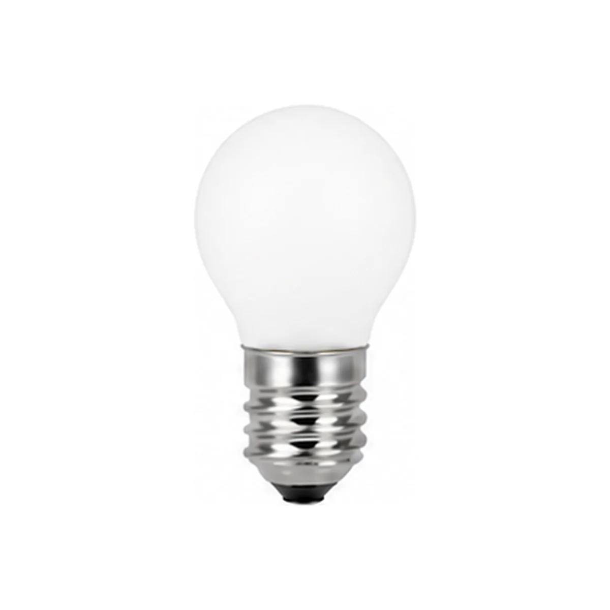 G40 opal glass incandescent globe bulb, Dia. 40 x H 63 mm