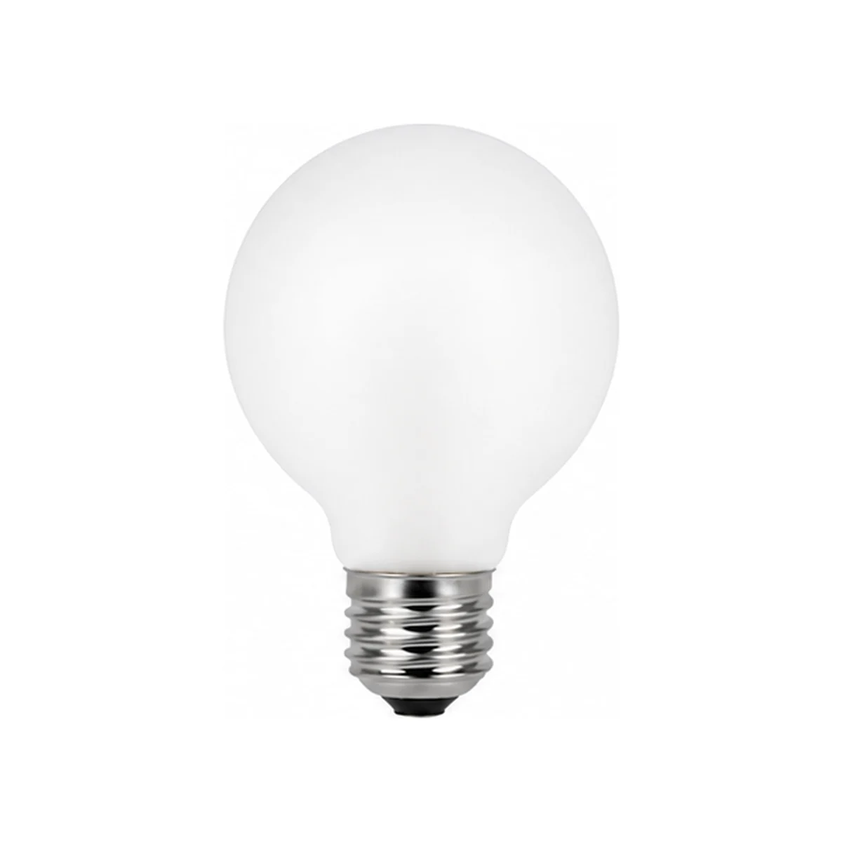 G80 frosted glass incandescent globe bulb, Dia. 80 x H 116 mm
