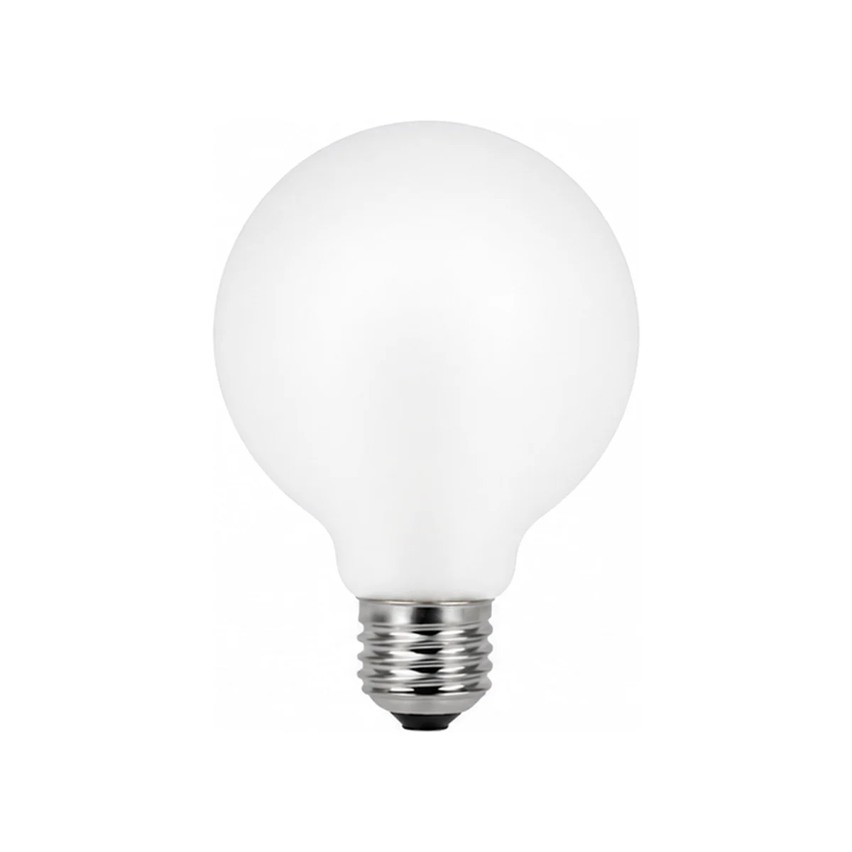 G95 frosted glass incandescent globe bulb, Dia. 95 x H 130 mm