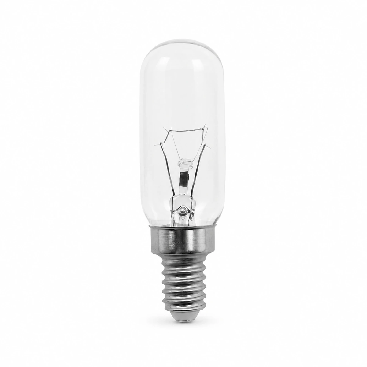 T28 clear glass incandescent tubular bulb, Dia. 28 x H 60 mm