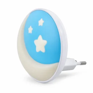 XGYNLAC-KLYMOON-E4 moon-and-stars plug-in night light