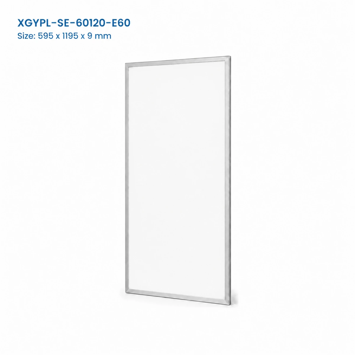 XGYPL-SE-60120-E60 white RGB+CCT LED panel, 595 x 1195 x 9 mm
