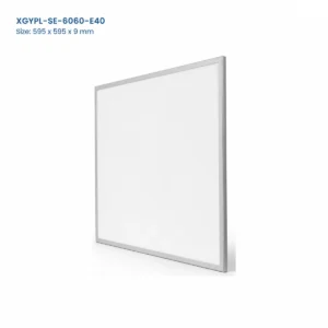 XGYPL-SE-6060-E40 white RGB+CCT LED panel, 595 x 595 x 9 mm