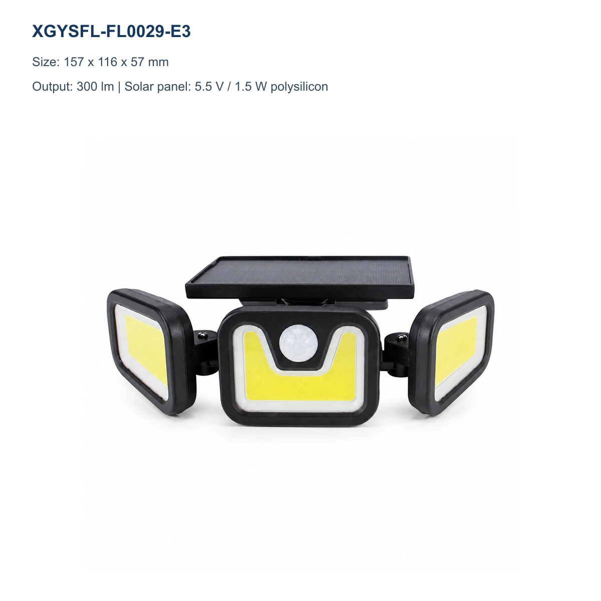 XGYSFL-FL0029-E3 solar flood light model image