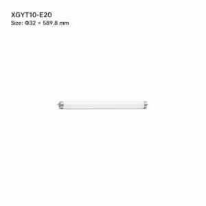 XGYT10-E20 T10 fluorescent tube, Φ32 × L 589.8 mm, 20 W