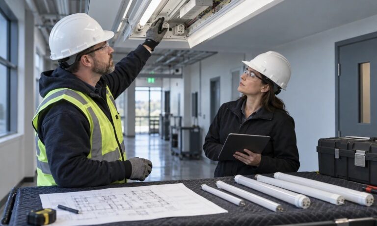 Commercial LED tube retrofit project survey