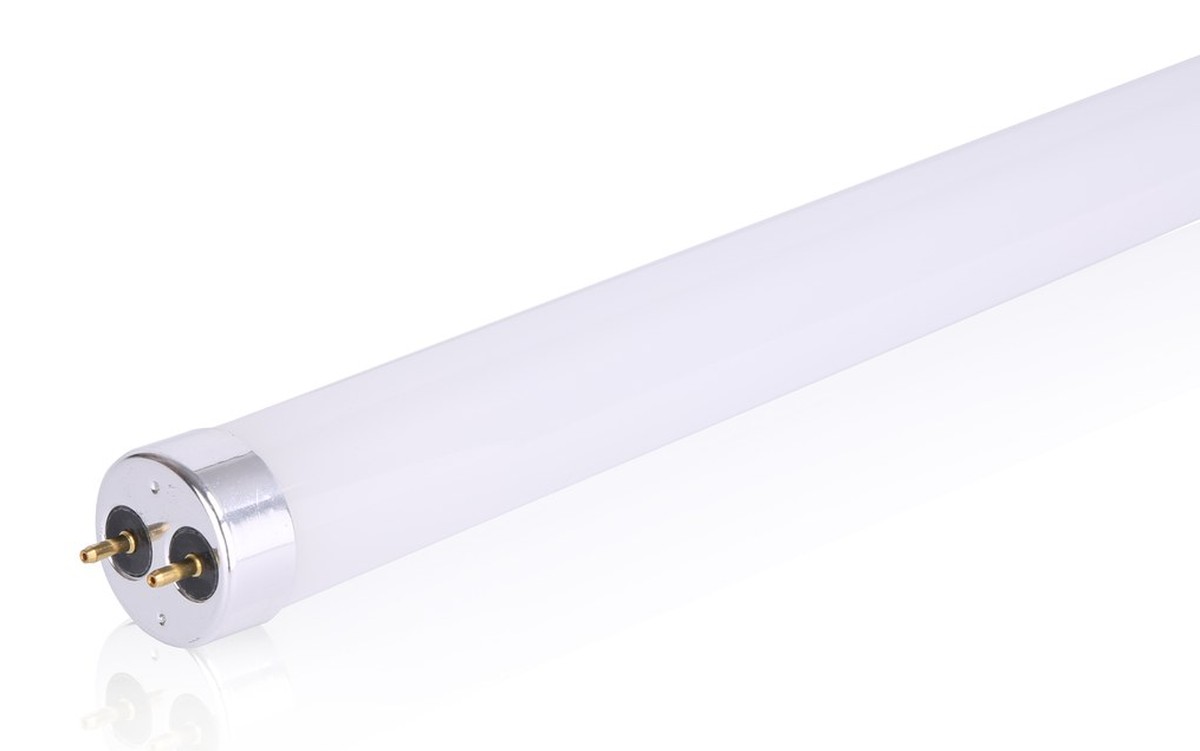 New Lights T8 LED glass tube with aluminium end cap