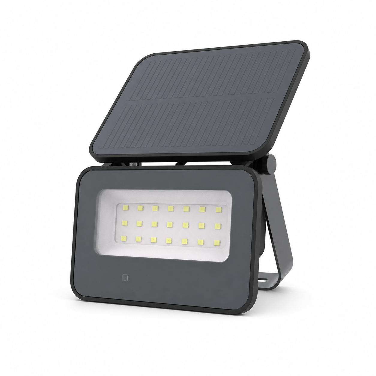 XGYFL-LC-XRSL03 integrated solar flood light with hinged panel
