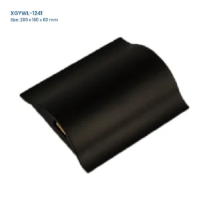 XGYWL-1241 curved integrated LED wall light with Model and Size labels